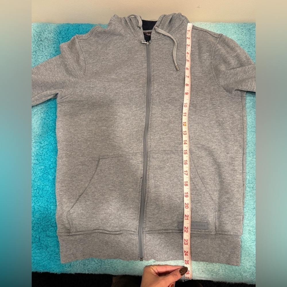 🔥Michael Kors Women’s Gray Zip-Up Hoodie🔥 - Picture 5 of 6